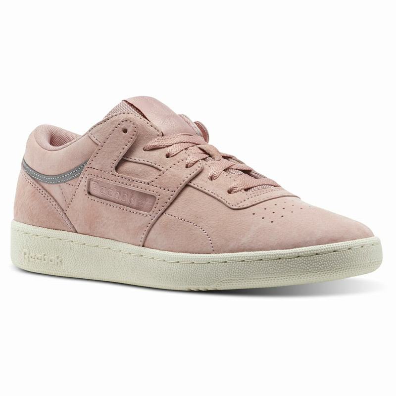 Tenisi Reebok Club Workout Sn Dama Roz/Albi Romania PG7111IO